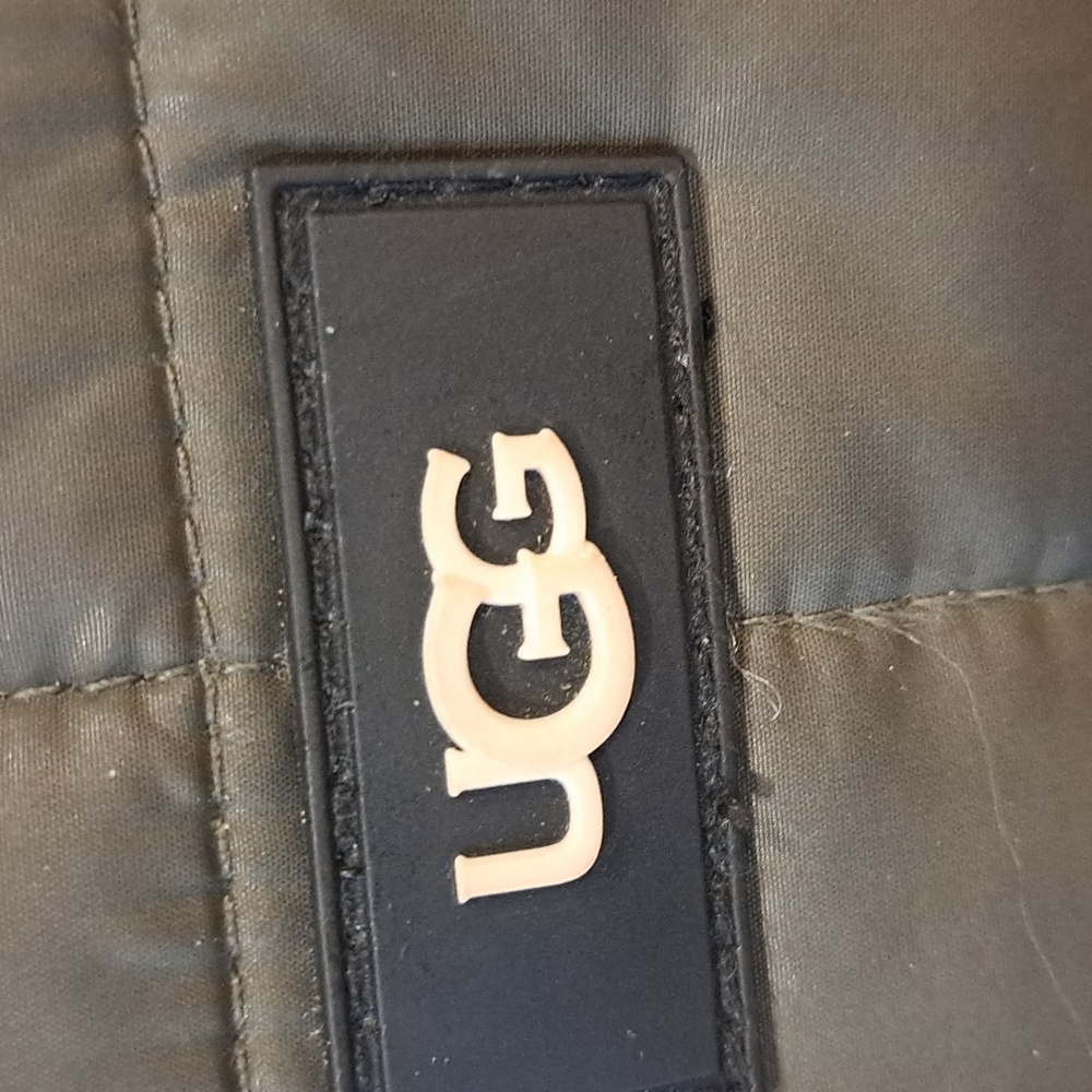 Ugg Quilted Olive Crossbody Discontinued Bag - Picture 2 of 8